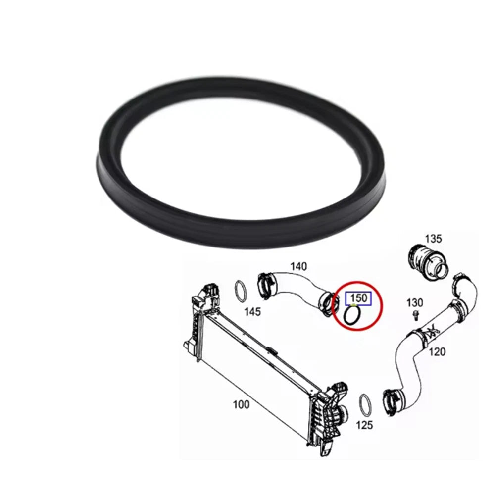 Intercooler Turbo Pipe Gasket Seal for Renault Opel Vauxhall Dacia (8201089106)