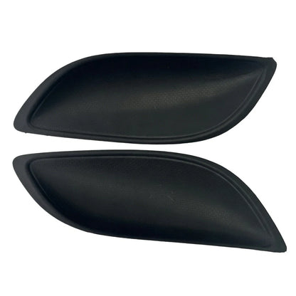 Set of 2 Front Bumper Fog Light Covers for Toyota Yaris (2008–2011)