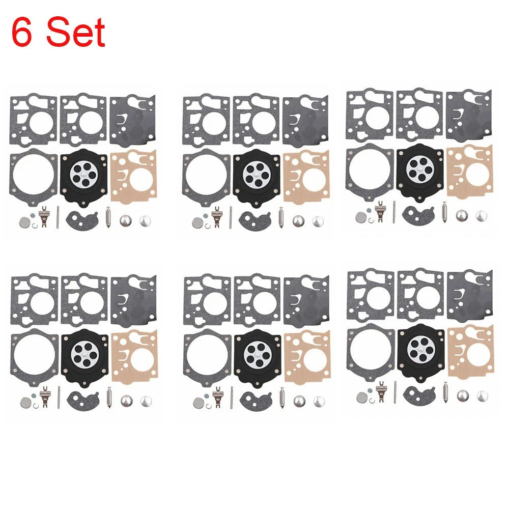 Set of 6 Carburetor Repair Kits for K10-SDC MCCULLOCH Homelite Echo