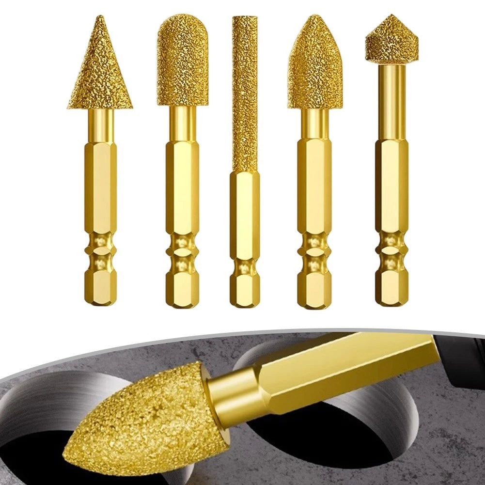 Metalworking Drill Bits for Carving Projects (Emery Coated)