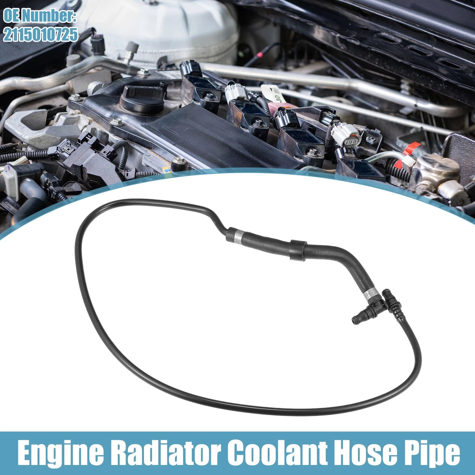 Coolant Heater Hose for Mercedes W211 S211 (2003–2009)