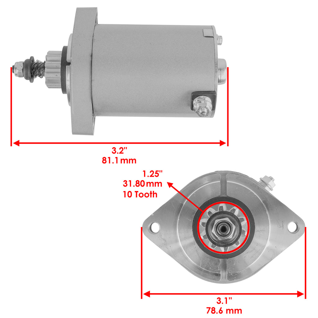 Starter Replacement for Cub Cadet RZT Zero-Turn (2004–2019) with Kawasaki