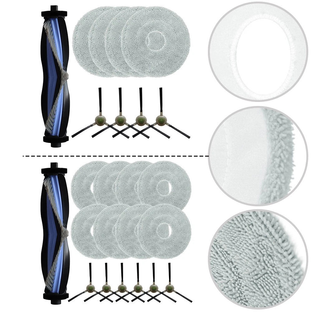 Complete Brush Mop Cloth Kit for Lefant Robot Vacuum Cleaner