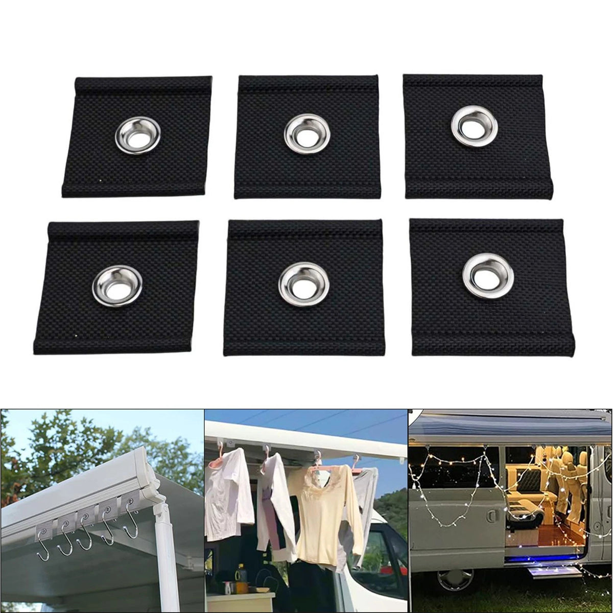 6 Pack Hooks for RV Awnings (2010–2023)