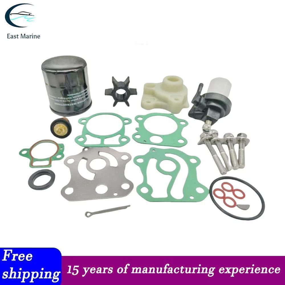 Impeller Kit with Filter & Thermostat for Yamaha 4-Stroke 50 60 HP (1999–2023) 6H3-W0078-A0