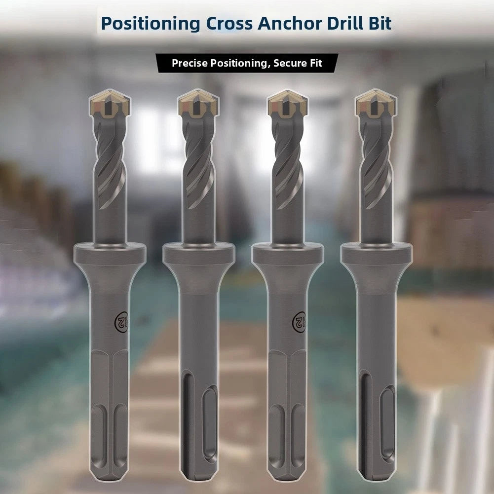 12mm Precision Ground Drill Bit with Depth Limiter for Consistent Hole Depth