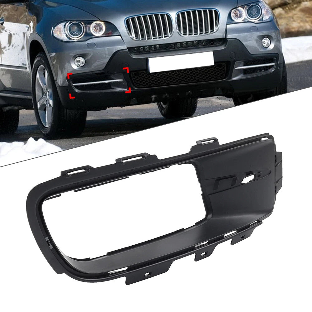 Front Right Bumper Grille Bezel Fog Light Cover For BMW X5 E70 2006-2010