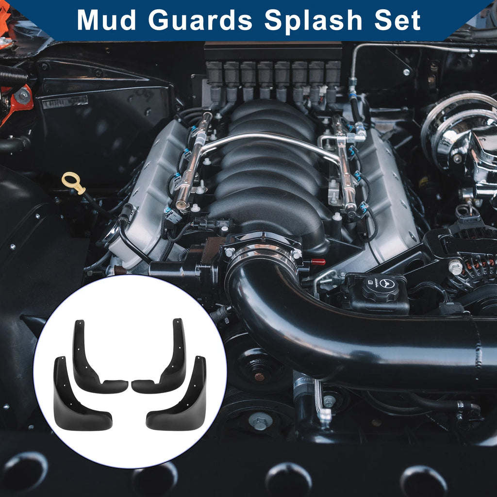 Set of 4 Mud Flaps Splash Guards for Citroen Picasso (2004–2014)