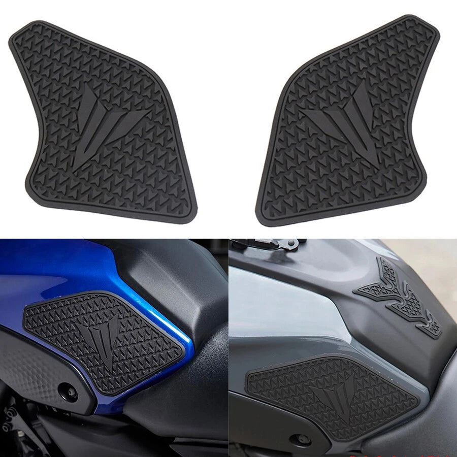 For Yamaha MT-07 Pair Side Tank Pads Protector Stickers Decal Tankpad Left+Right