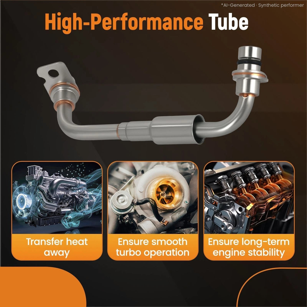 Turbo Coolant Return Line for Lincoln Navigator, Ford F-150 3.5L (2018–2021)