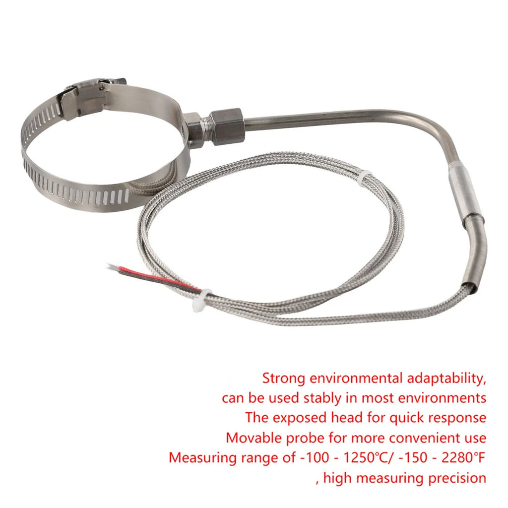 K-Type Temperature Sensor for Exposed Applications (1M, 80x5mm)