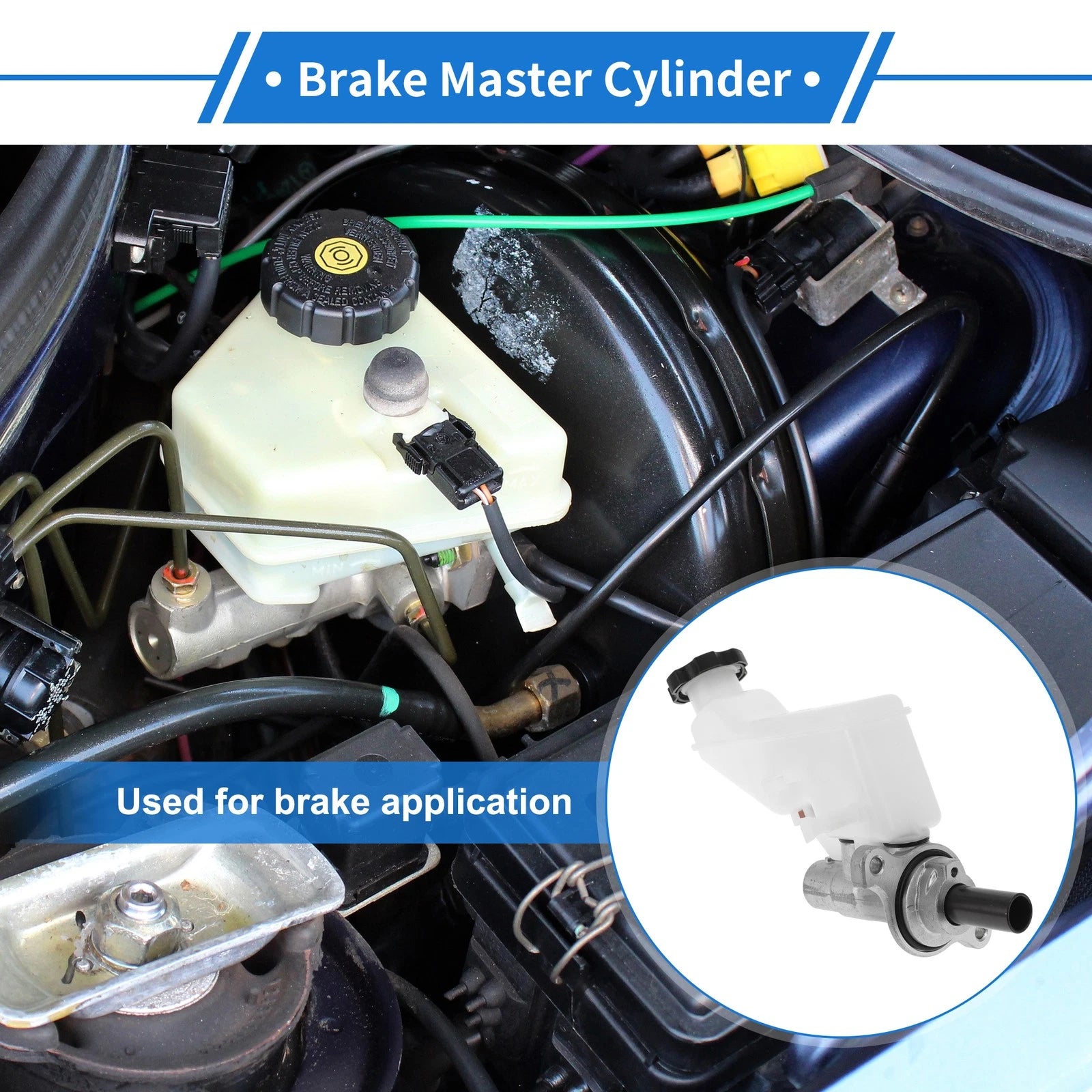 Brake Master Cylinder with Reservoir Replacement for Hyundai Elantra (2017–2019)