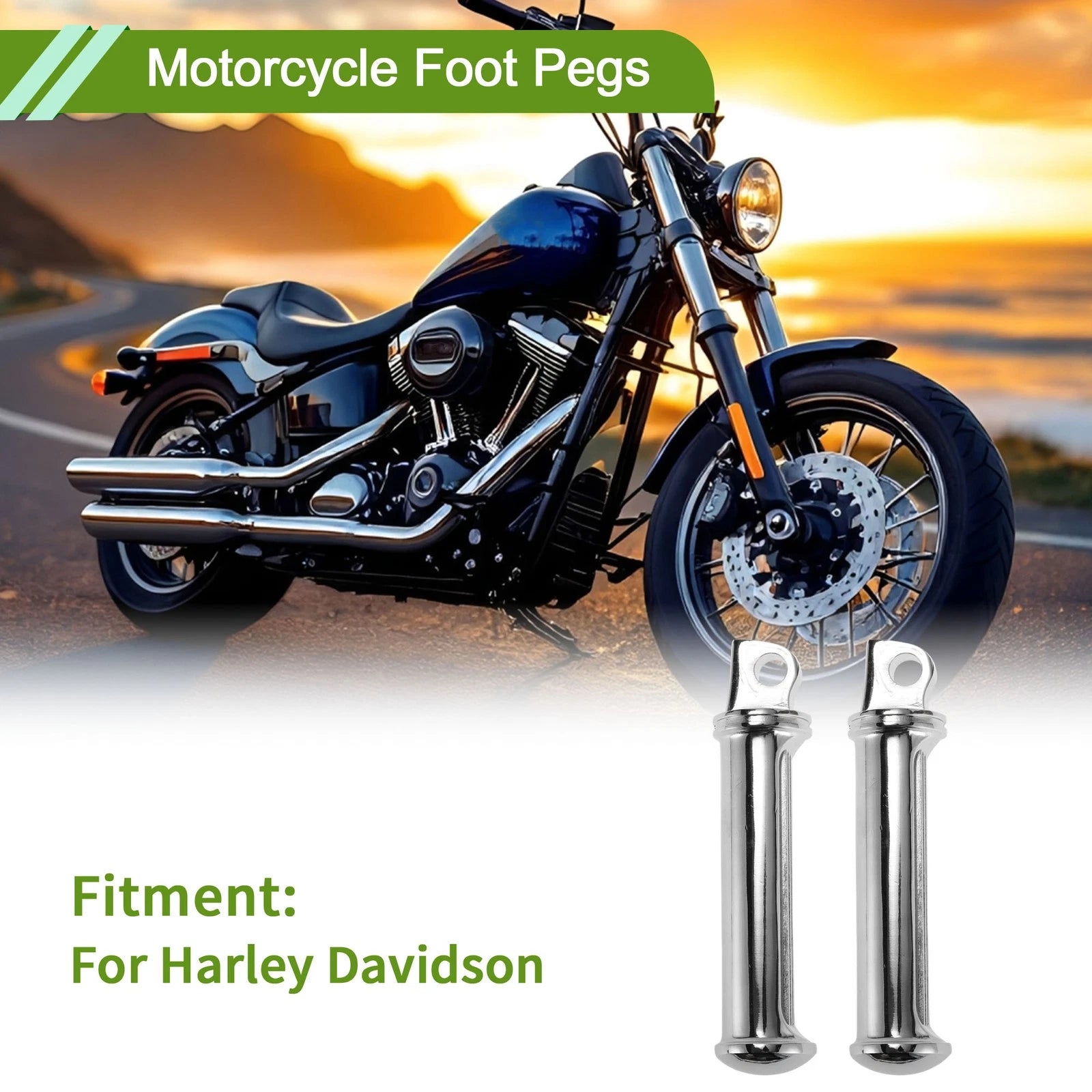 Foot Pegs for Harley Davidson (1 Pair)