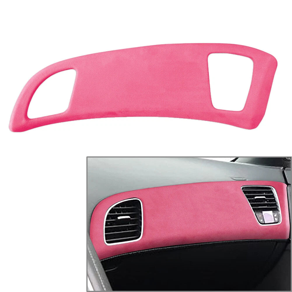 Suede Dashboard Panel Trim for Chevrolet Corvette C7 (2014–2019) Pink