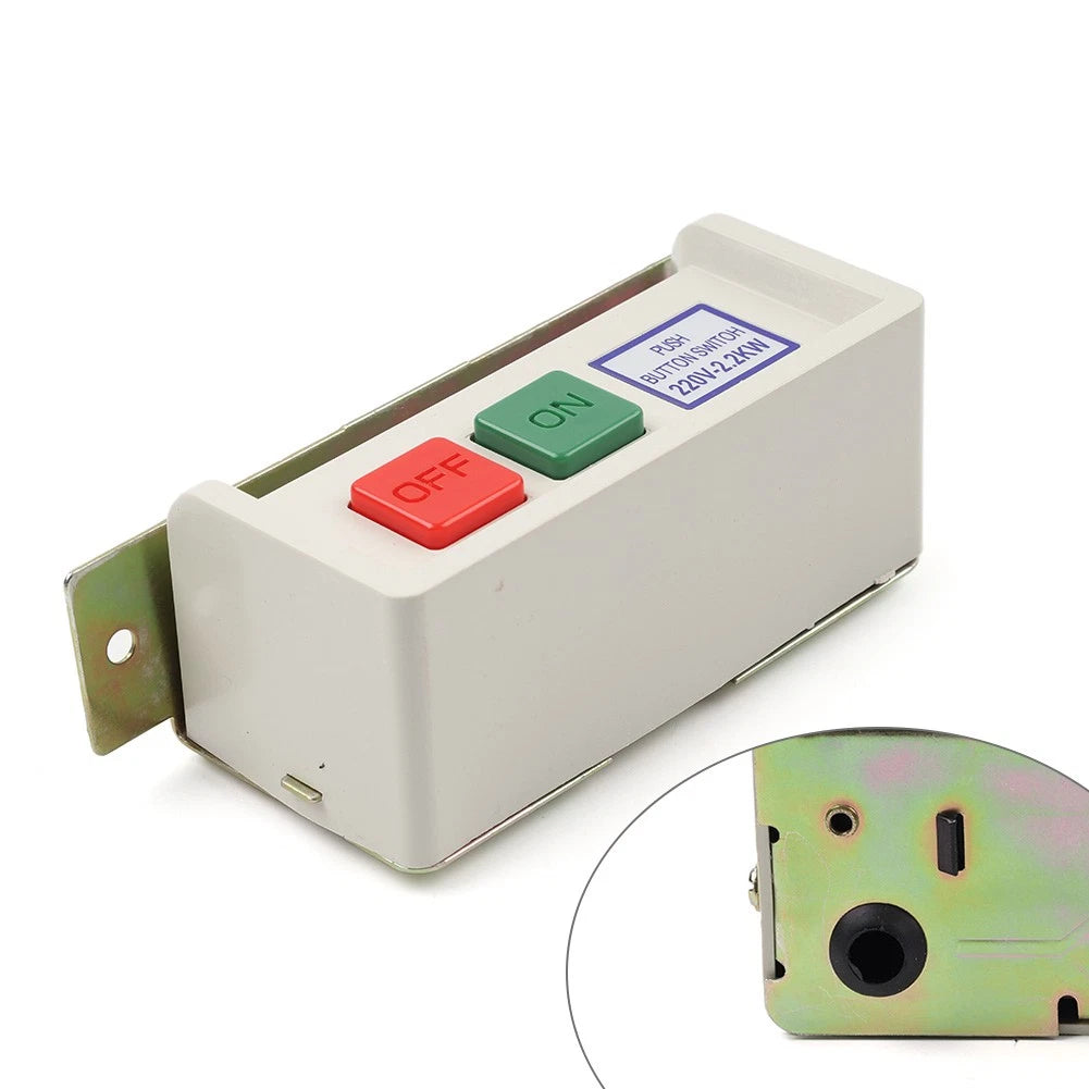 Push Button On/Off Switch for Industrial Sewing Machine Motor 220V