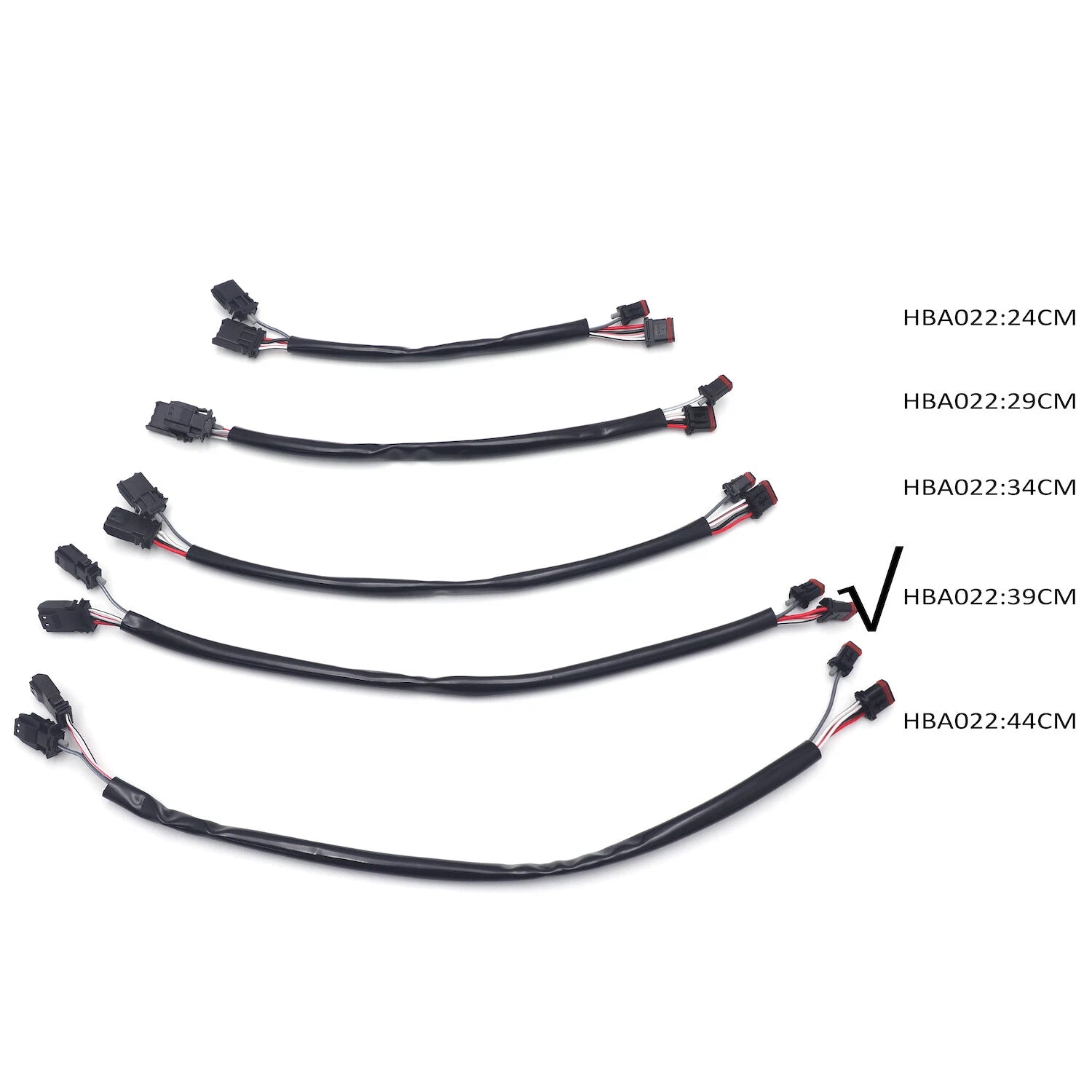14" CAN-Bus Handlebar Switch Wire Extension for Harley Softail (2000–2023)
