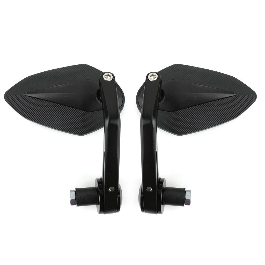 Set of 2 Handle Bar End Mirrors for Kawasaki Z1000 Z900 Z800 Z650 ER6N