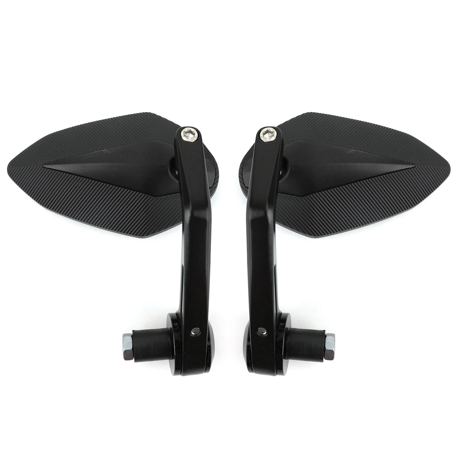 Set of 2 Handle Bar End Mirrors for Kawasaki Z1000 Z900 Z800 Z650 ER6N