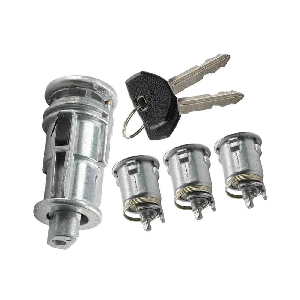 6pcs Ignition Switch Lock Key Set for (No Programming Required)