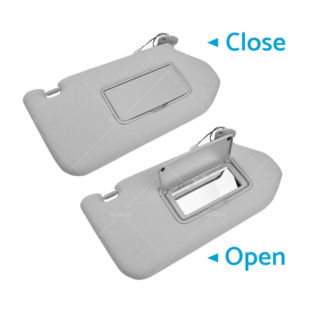 2X Interior Sun Visor Shade for Nissan Pathfinder (2013–2018) RH + LH