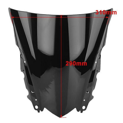 Double Bubble Windshield for Yamaha YZF-R25 YZF-R3 (2014–2018)