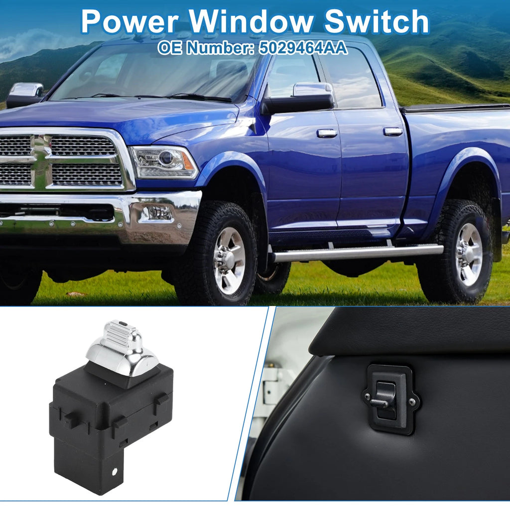 Rear Power Window Switch for Dodge Ram 1500 2500 3500 (2004–2004)