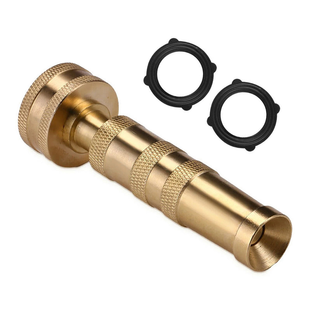 3/4" Brass Nozzle for Garden Hose Sprayer (Heavy Duty)