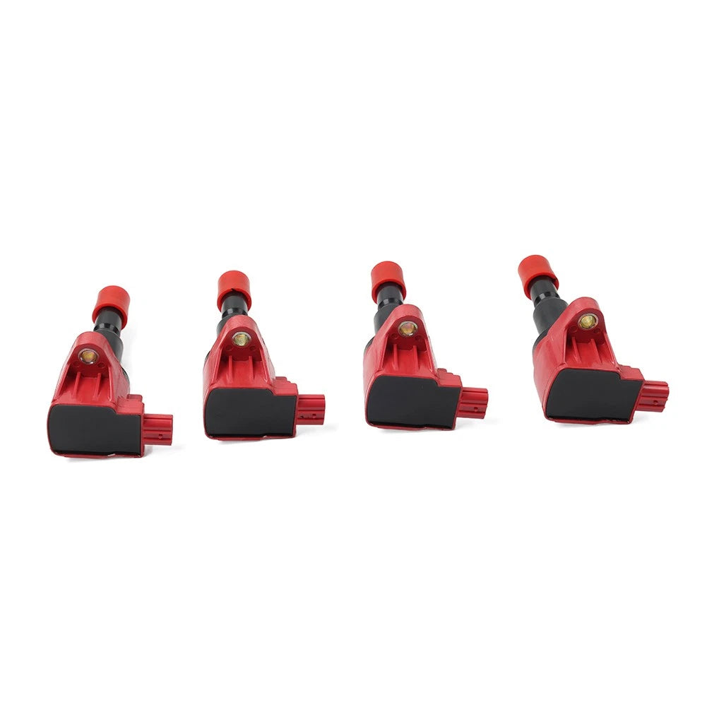 Set of 4 Ignition Coils UF581 for Honda Fit 1.5L L4 (2007–2008)