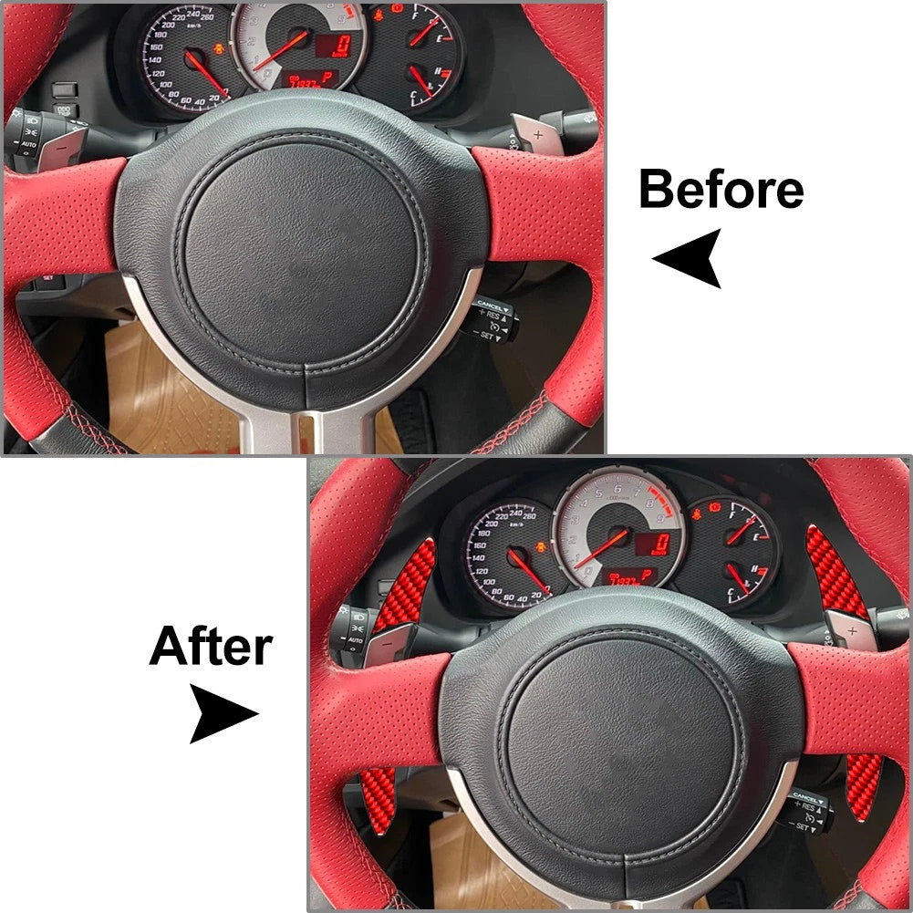 Steering Wheel Shift Paddle Extension for Subaru Scion FR-S Toyota GT86