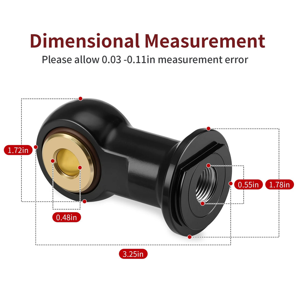 2X Rear Shock Eyelet Assembly 1501174 for Polaris RZR XP/XP 4 Turbo (2016–2018)