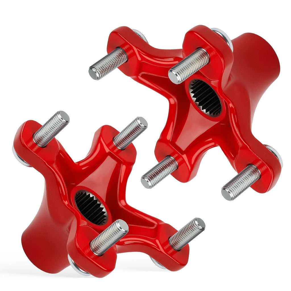 Rear Red Wheel Hubs for Honda TRX250X TRX300X TRX400X TRX250EX TRX300EX TRX400EX (2000–2023)