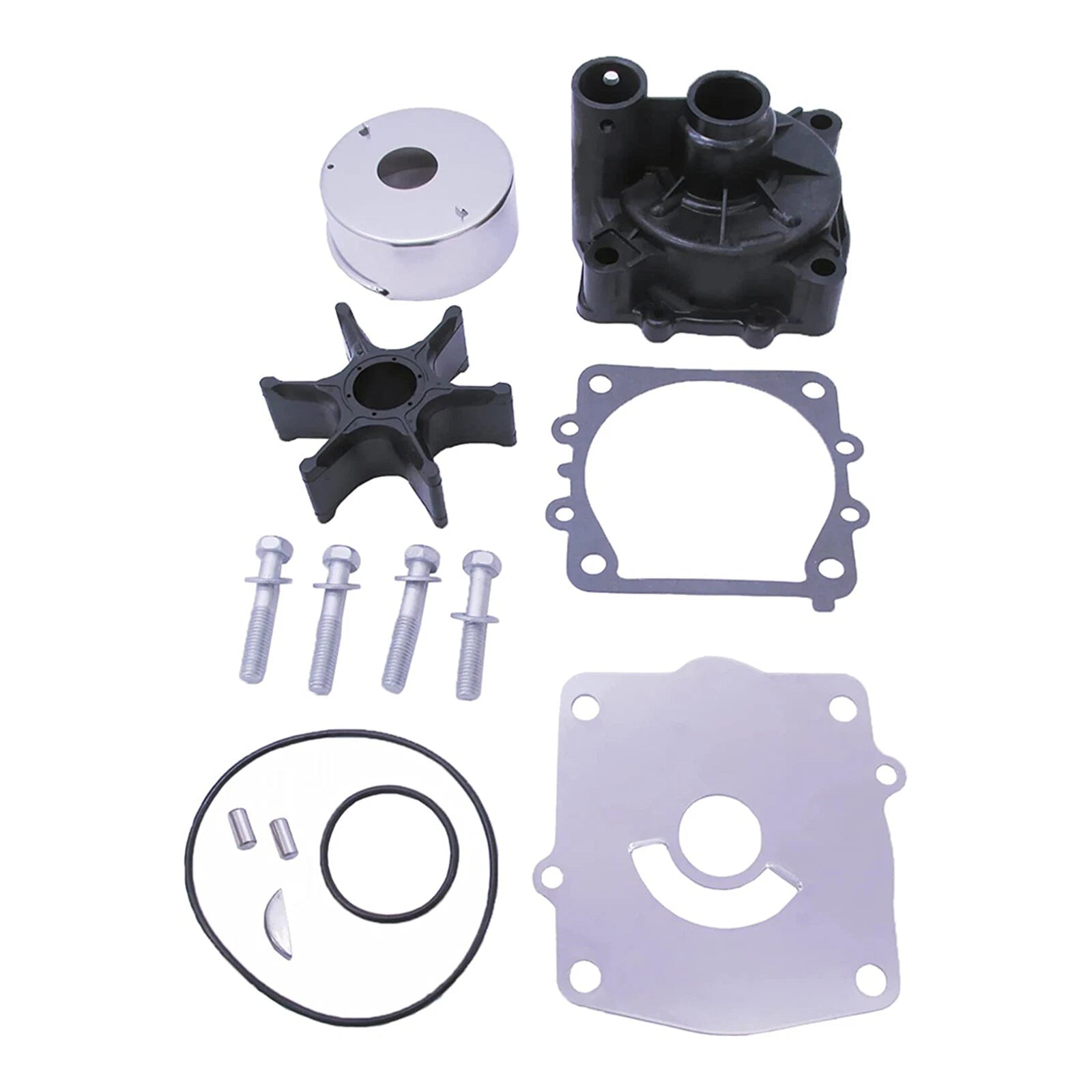 Water Pump Impeller Kit for Yamaha Outboard 150 175 200 250 HP (4-Stroke) 61A-W0078-01
