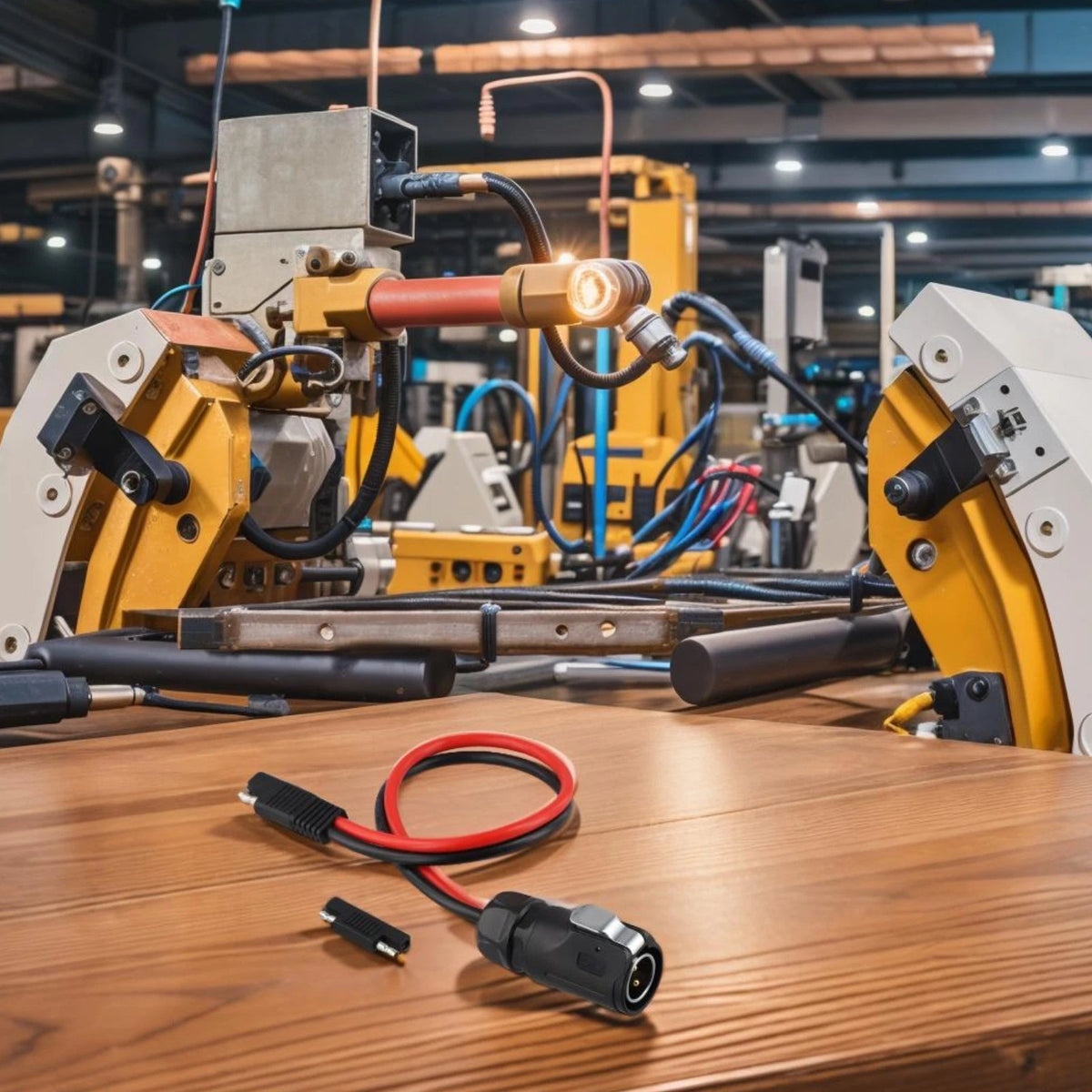 2 Pin Circular 10AWG Connector to SAE for Automotive Applications