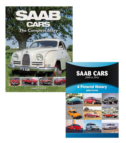 Set of 2 Books for Saab Cars (1949–2011)