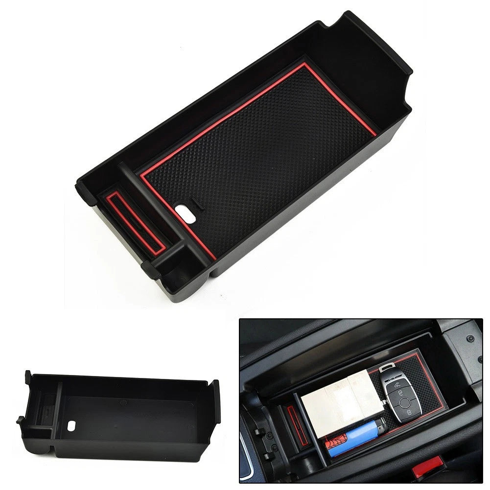 Armrest Storage Box Tray for Mercedes A-Class B-Class CLA GLA (2013–2023)