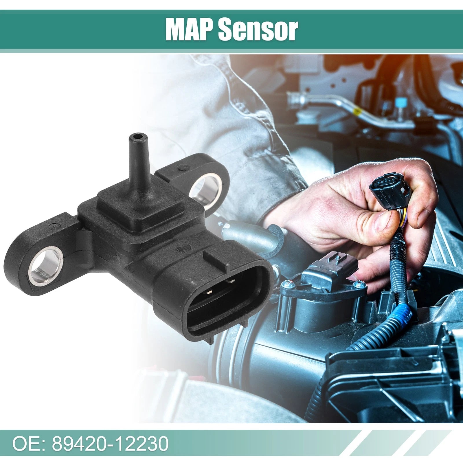 Manifold Absolute Pressure Sensor Replacement for Toyota RAV4 (2006–2012)