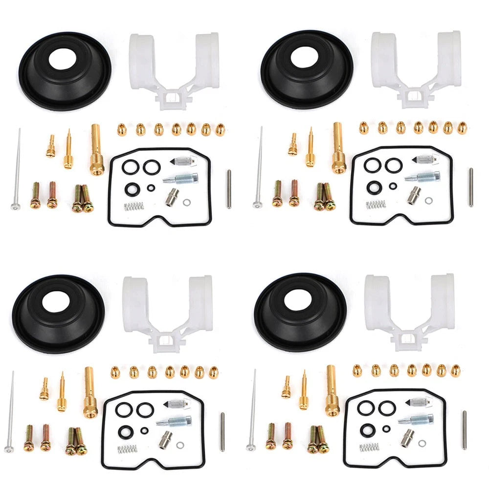 4X Carburetor Repair Kit for Kawasaki ZR750 (ZR-7) 2000, ZR750 (ZR-7S) 2001-2003