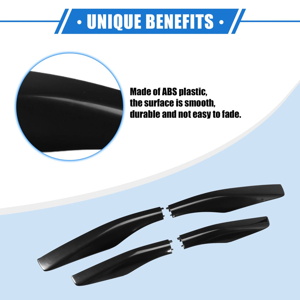 Roof Rack Side Rail End Cover Caps Set for Lexus RX350 (2003–2009)