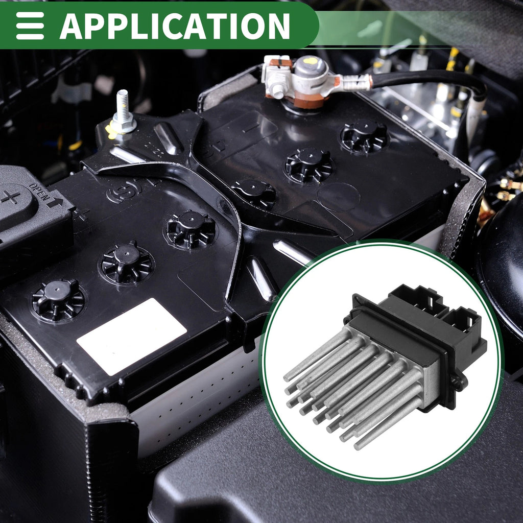 HVAC Blower Motor Heater Blower Resistor Replacement for Dodge Durango (2007–2009)