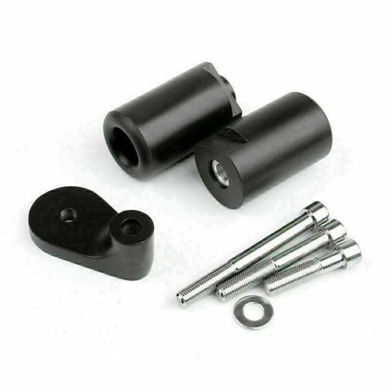 Frame Sliders Crash Protector for Suzuki GSXR 1000 (2001–2002) No Cut Black
