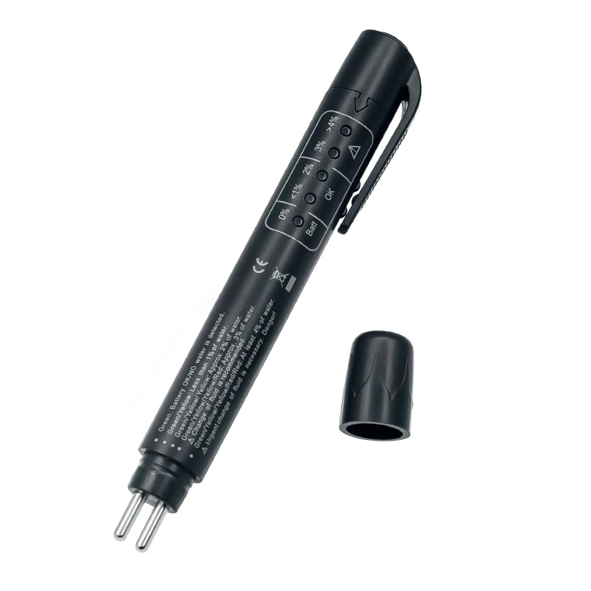 LED Brake Fluid Tester for Universal Vehicles (Digital Testing Tool)