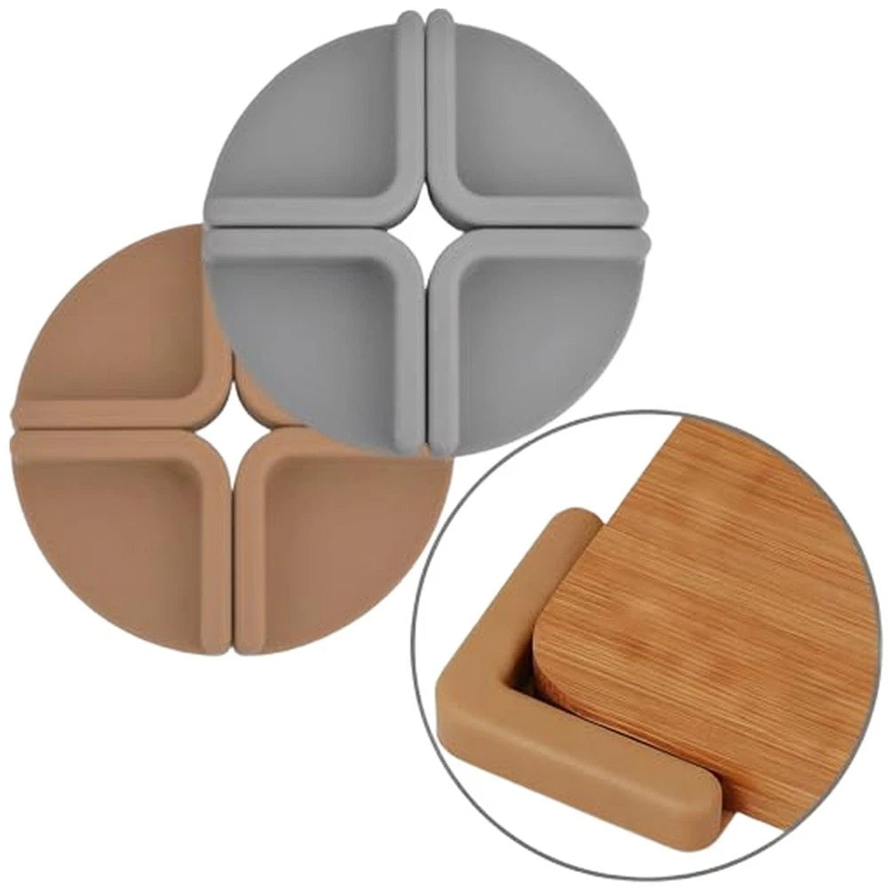 8PCS Silicone Feet for Cutting Boards Non Slip Pads