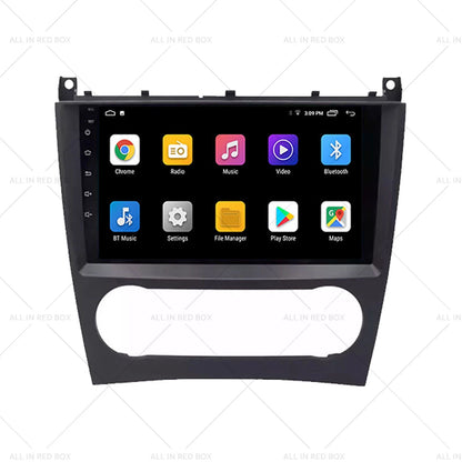 9" Android CarPlay Radio for Mercedes C-Class (2014–2021)