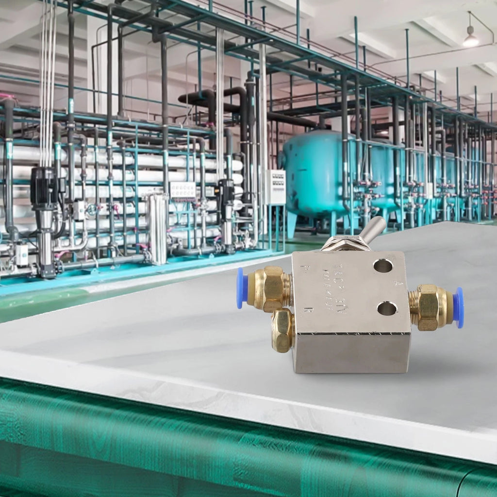 Pneumatic Valve Metal Replacement for (6mm Connector)