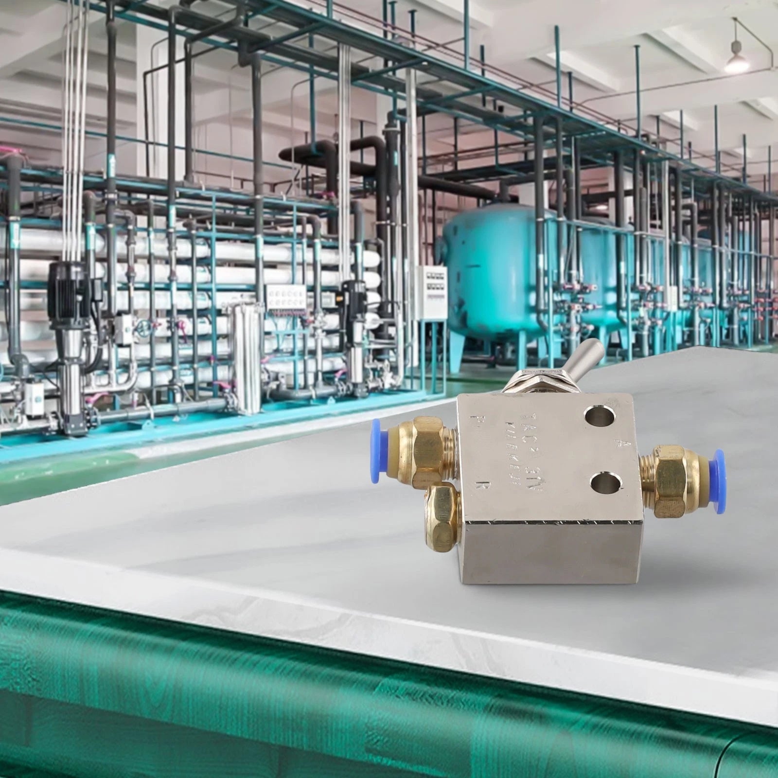 Pneumatic Valve Metal Replacement for (6mm Connector)