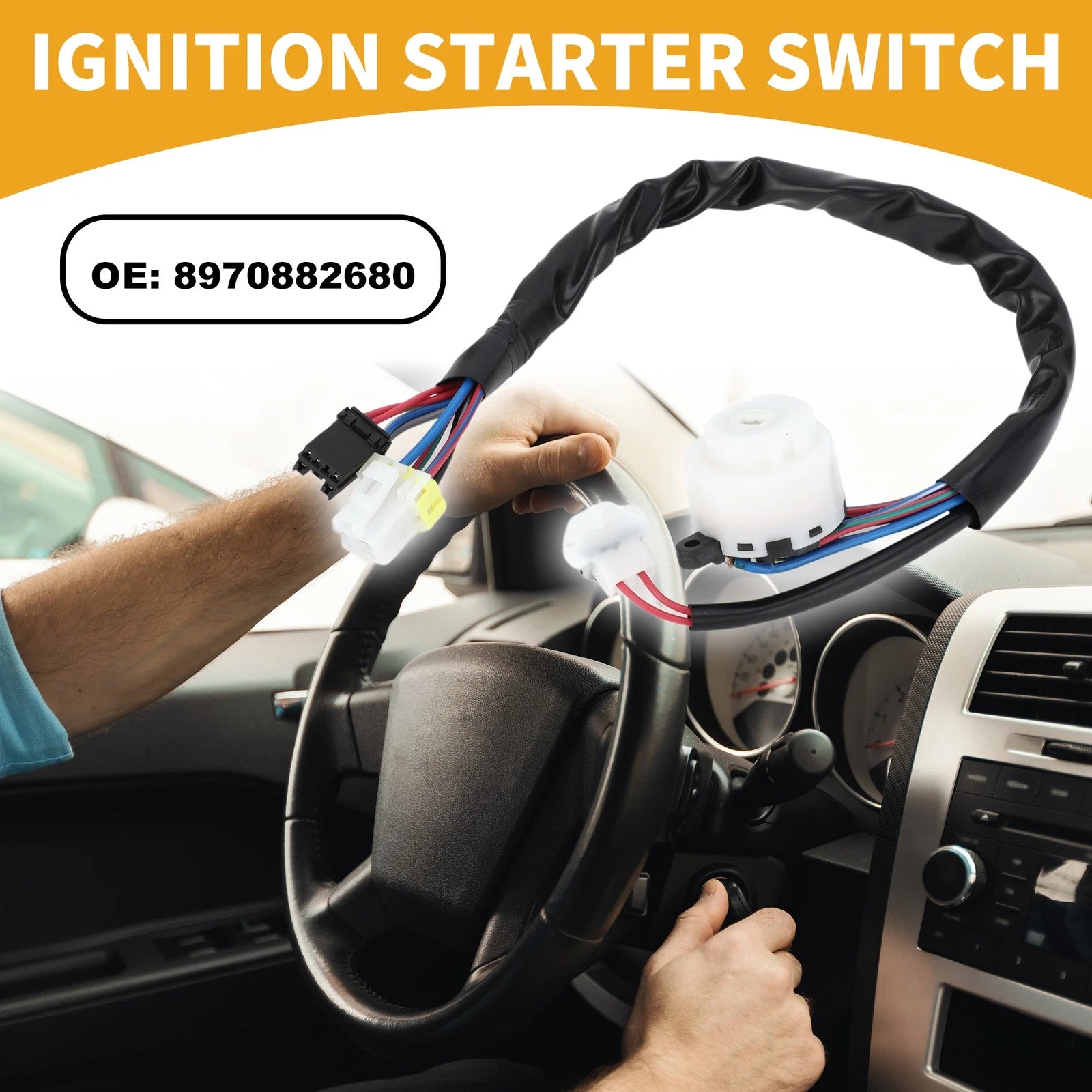 Ignition Starter Switch for Isuzu NPR (No. 8970882680)