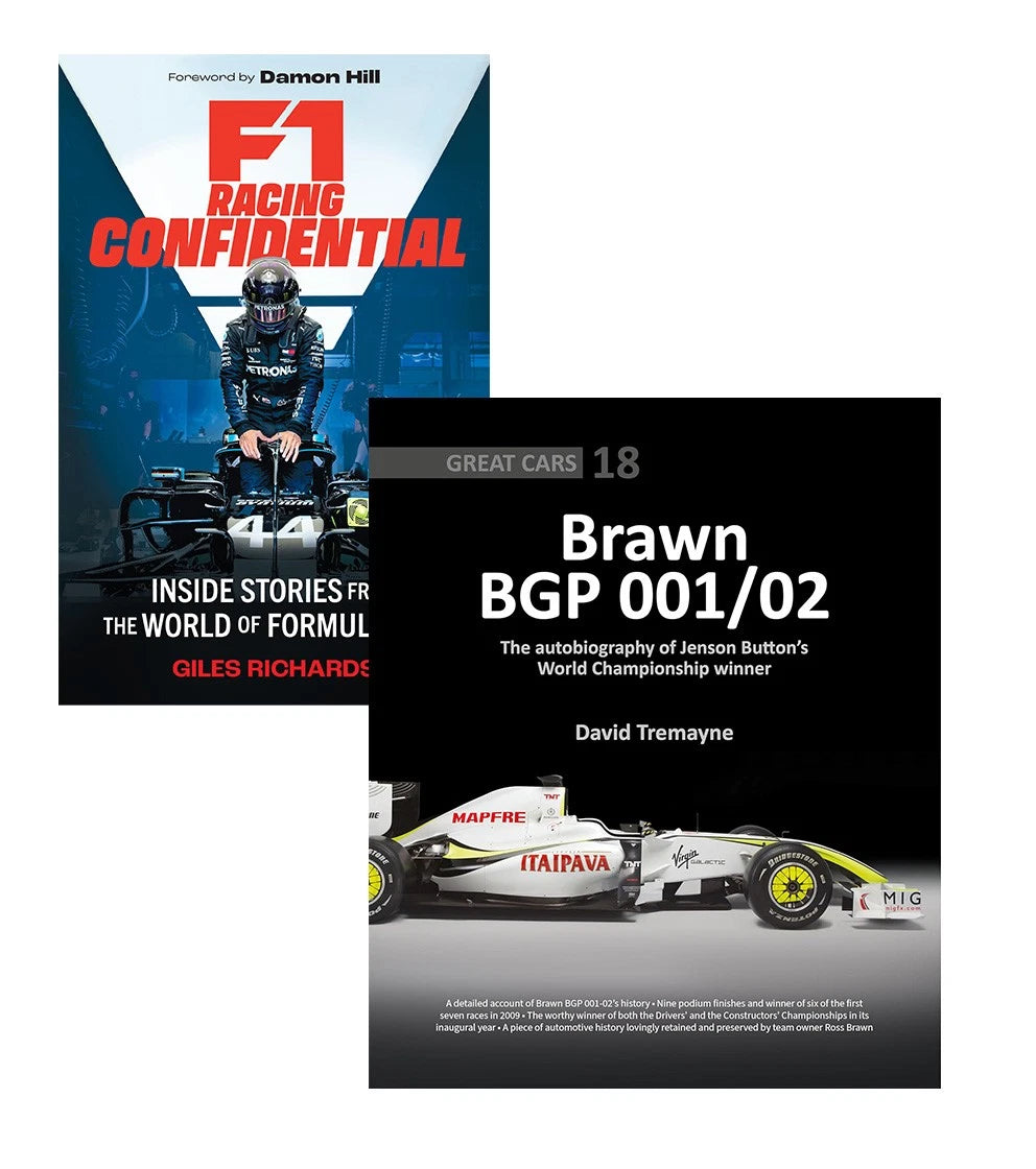 Brawn BGP 001/02 F1 Racing Confidential Book Set (2009–2009)