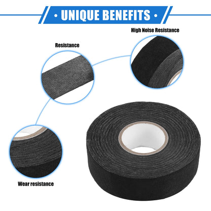 2 Pcs Muffler Tape 1.2 Inch x 66 Ft Universal for Car Noise Protection
