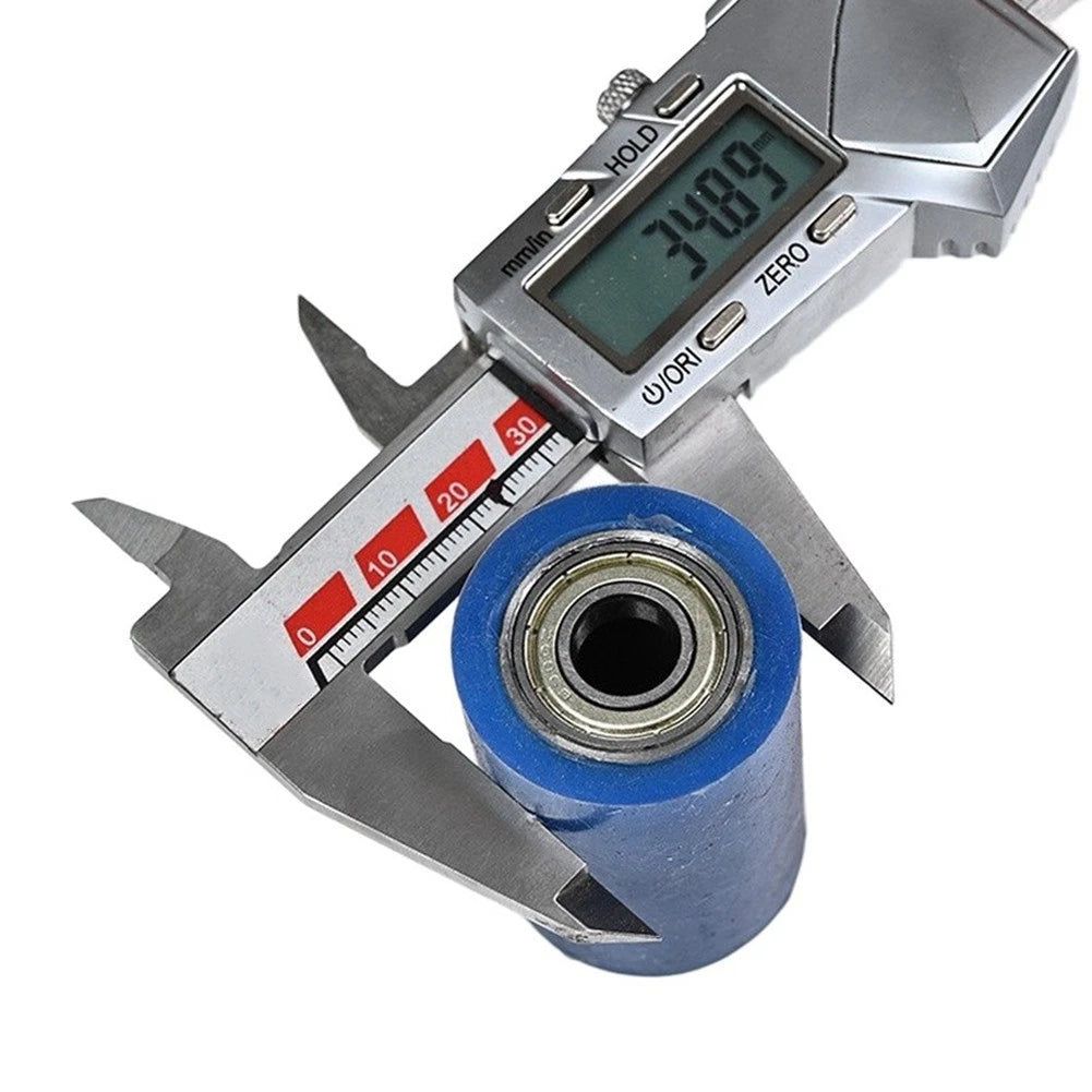 Blue Rubber Roller for Automatic Edge Banding Machine (6x4x4cm)