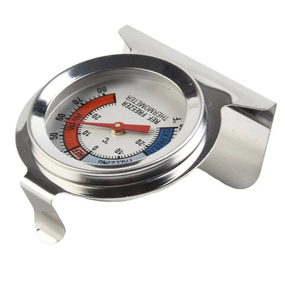 Thermometer for Automotive Use - Silver Stainless Steel